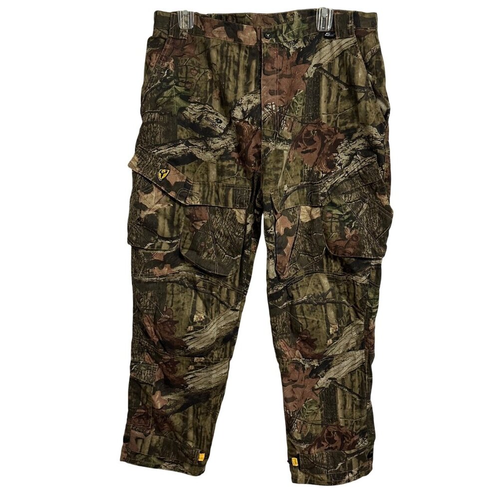 Scent Shield Mens XXL Cargo Hunting Pants Camouflage Print Multi Pockets Outdoor
